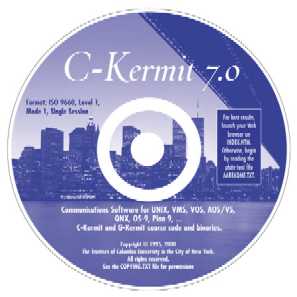 C-Kermit 7.0 CDROM